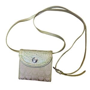 Brighton | Lime Green Crossbody Wallet